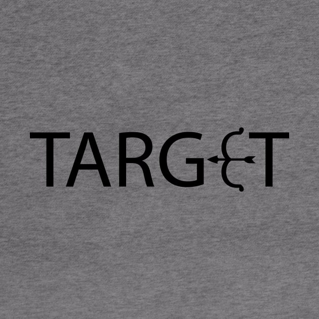 Target one word typography design by DinaShalash